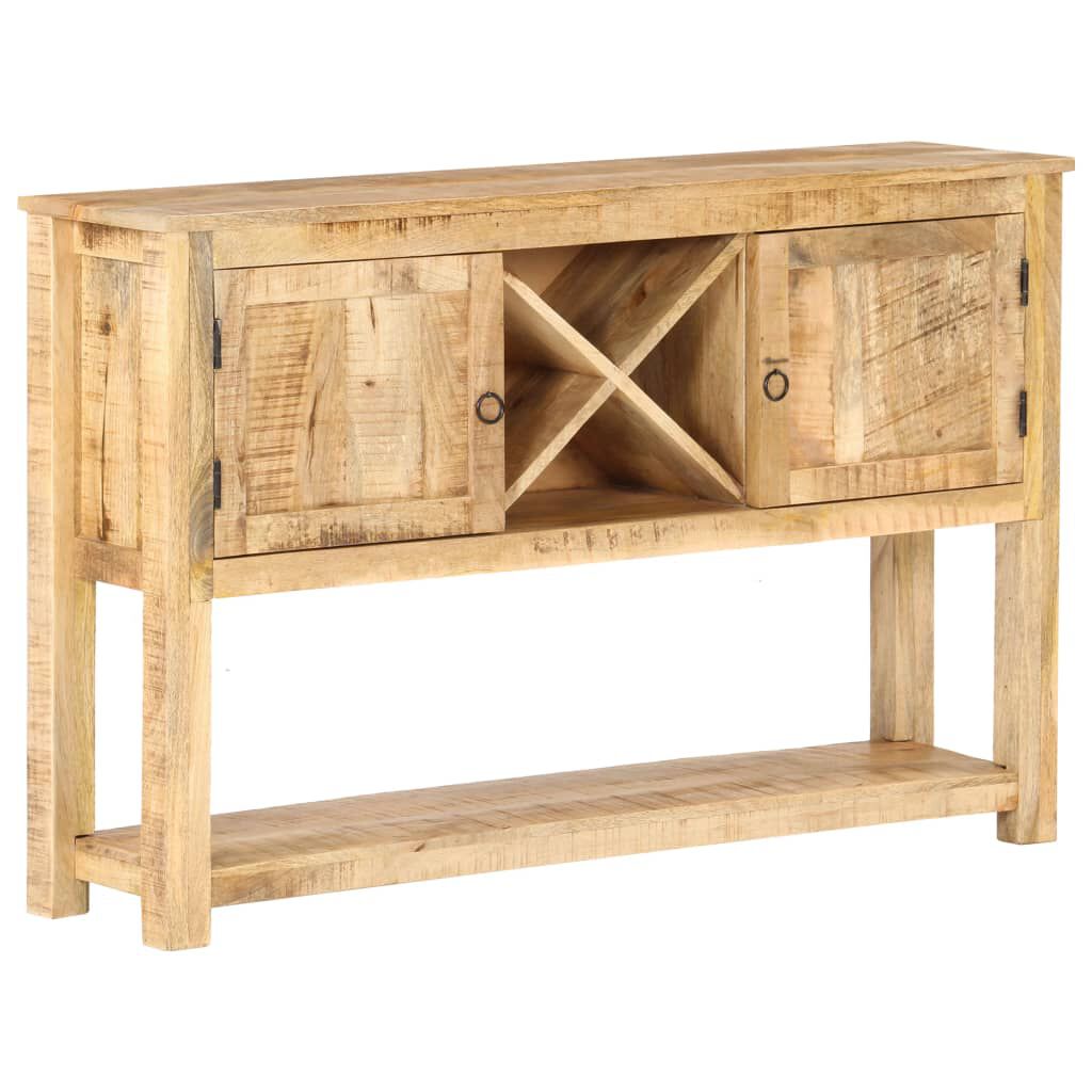 vidaXL Κονσόλα 120 x 30 x 76 εκ. από Μασίφ Ξύλο Μάνγκο