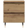 vidaXL Κομοδίνο artisan δρυς 40 x 35 x 50 εκ. Επεξεργασμένο ξύλο