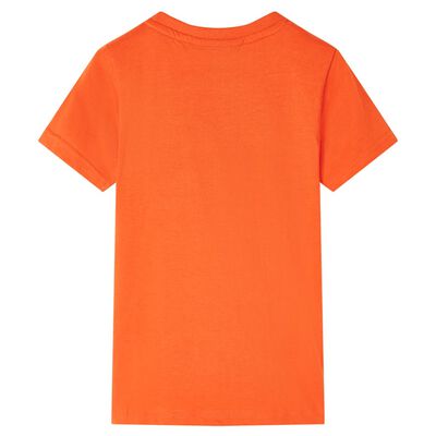 Μπλουζάκι Παιδικό Σκούρο Πορτοκαλί 92