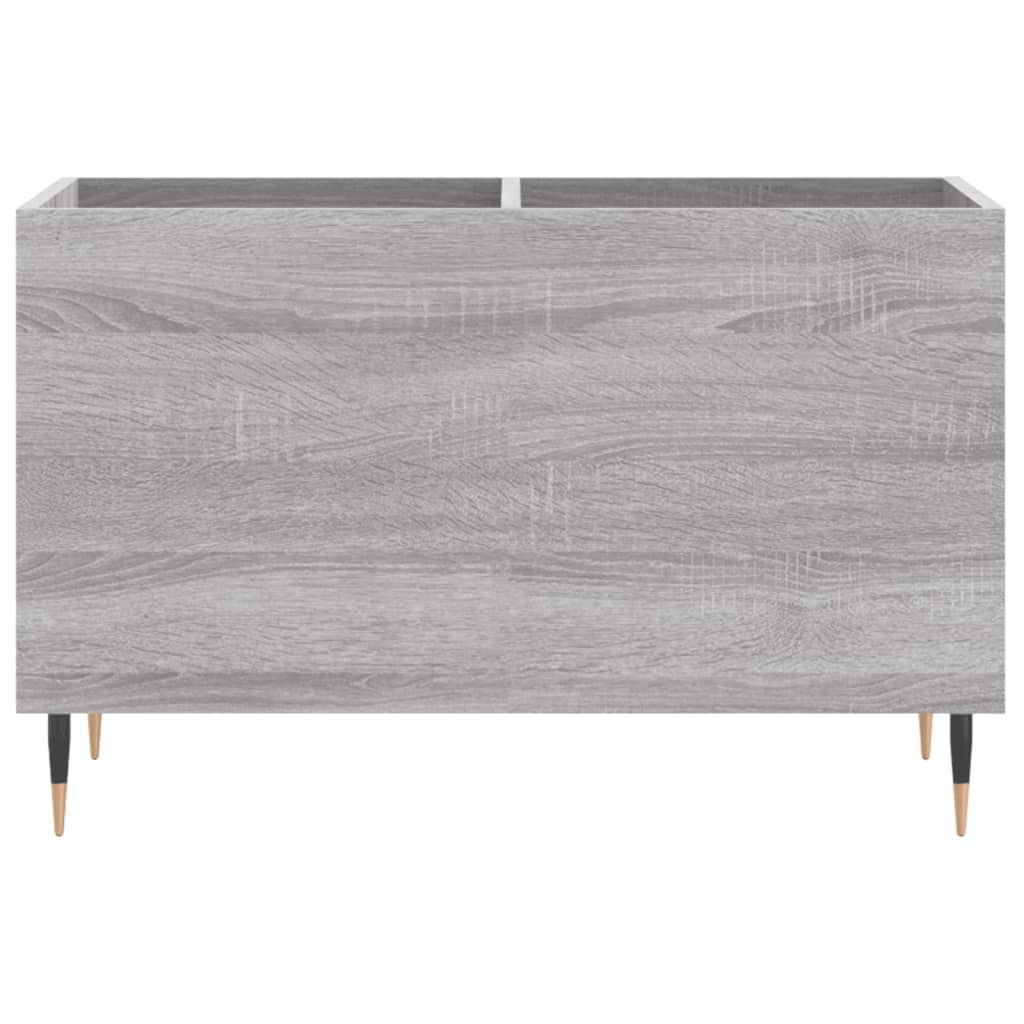 vidaXL Δισκοθήκη Γκρι Sonoma 74,5 x 38 x 48 εκ. από Επεξεργασμένο Ξύλο