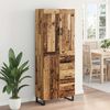 vidaXL Highboard &Pi;&alpha;&lambda;&iota;ό &xi;ύ&lambda;&omicron; 69,5 x 34 x 180 &epsilon;&kappa;. &Epsilon;&pi;&epsilon;&xi;&epsilon;&rho;&gamma;&alpha;&sigma;&mu;έ&nu;&omicron; &xi;ύ&lambda;&omicron;