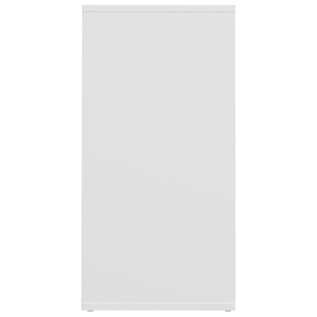 vidaXL Παπουτσοθήκη Λευκή 31,5 x 35 x 70 εκ. από Επεξ. Ξύλο