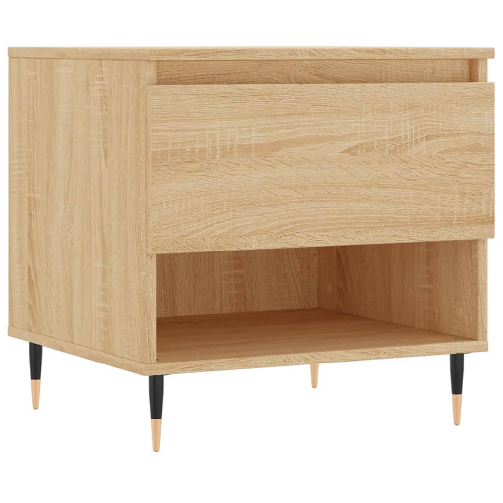 vidaXL Τραπέζια Σαλονιού 2 τεμ. Sonoma Δρυς 50x46x50 εκ. Επεξεργ. Ξύλο