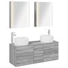 vidaXL &Sigma;&epsilon;&tau; &Epsilon;&pi;ί&pi;&lambda;&omega;&nu; &Mu;&pi;ά&nu;&iota;&omicron;&upsilon; 5 pcs &Gamma;&kappa;&rho;&iota; Sonoma