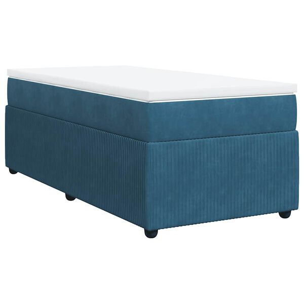 vidaXL &Kappa;&rho;&epsilon;&beta;ά&tau;&iota; Boxspring &mu;&epsilon; &Sigma;&tau;&rho;ώ&mu;&alpha; &Sigma;&kappa;&omicron;ύ&rho;&omicron; &Mu;&pi;&lambda;&epsilon; 90x190 &epsilon;&kappa;. &Beta;&epsilon;&lambda;&omicron;ύ&delta;&iota;&nu;&omicron;