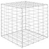 vidaXL Συρματοκιβώτιο Κύβος 50 x 50 x 50 εκ. από Ατσάλινο Σύρμα