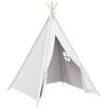 vidaXL &Sigma;&kappa;&eta;&nu;ή Teepee &Pi;&alpha;&iota;&delta;&iota;&kappa;ή &Lambda;&epsilon;&upsilon;&kappa;ή 120x120x150 &epsilon;&kappa;. Peach Skin &mu;&epsilon; &Sigma;ά&kappa;&omicron;