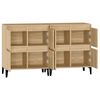vidaXL Ντουλάπια 2 τεμ. Sonoma Δρυς 60x35x70 εκ. Επεξεργασμένο Ξύλο