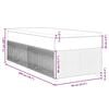 vidaXL &Kappa;&rho;&epsilon;&beta;ά&tau;&iota; Boxspring &mu;&epsilon; &Sigma;&tau;&rho;ώ&mu;&alpha; &Mu;&alpha;ύ&rho;&omicron; 90x200 &epsilon;&kappa;. &Upsilon;&phi;&alpha;&sigma;&mu;ά&tau;&iota;&nu;&omicron;