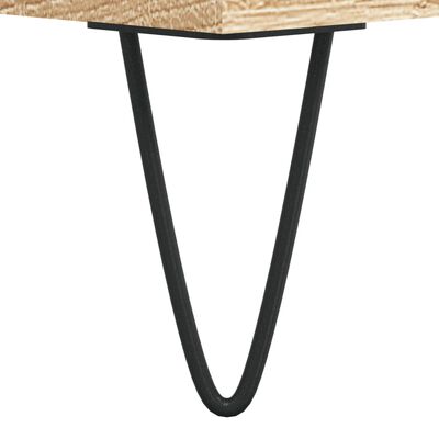 vidaXL Ντουλάπι Sonoma δρυς 69,5 x 34 x 180 εκ. από Επεξεργασμένο Ξύλο