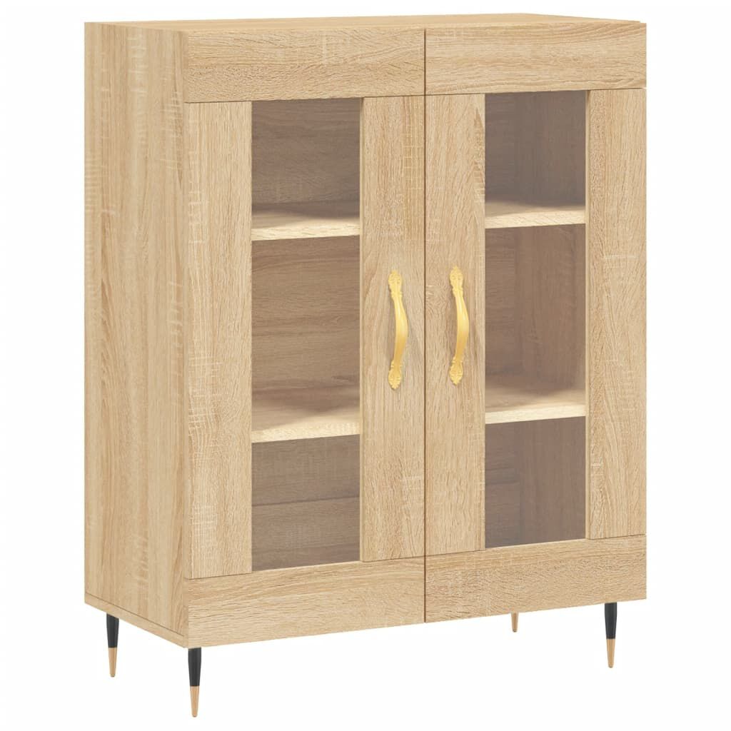vidaXL Ντουλάπι Sonoma Δρυς 69,5 x 34 x 90 εκ. από Επεξεργασμένο Ξύλο