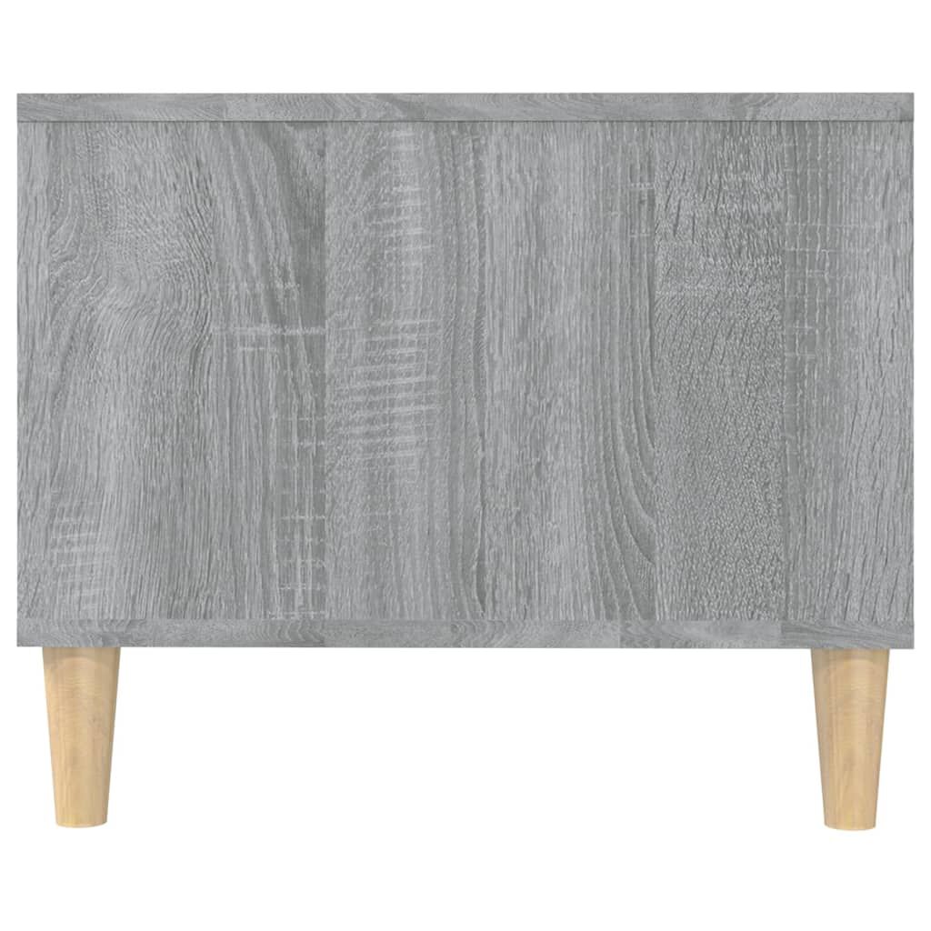 vidaXL Τραπεζάκι Σαλονιού Γκρι Sonoma 102x50x40 εκ. Επεξεργασμένο Ξύλο