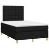 vidaXL &Kappa;&rho;&epsilon;&beta;ά&tau;&iota; Boxspring &mu;&epsilon; &Sigma;&tau;&rho;ώ&mu;&alpha; & LED &Mu;&alpha;ύ&rho;&omicron; 120x190 &epsilon;&kappa;. &Upsilon;&phi;&alpha;&sigma;&mu;ά&tau;&iota;&nu;&omicron;