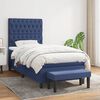 vidaXL &Kappa;&rho;&epsilon;&beta;ά&tau;&iota; Boxspring &mu;&epsilon; &Sigma;&tau;&rho;ώ&mu;&alpha; &Mu;&pi;&lambda;&epsilon; 100 x 200 &epsilon;&kappa;. &Upsilon;&phi;&alpha;&sigma;&mu;ά&tau;&iota;&nu;&omicron;