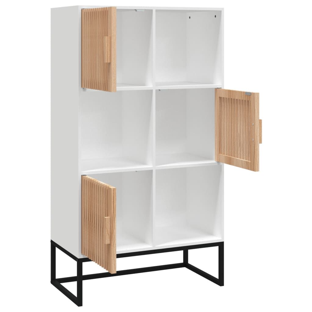 vidaXL Ντουλάπι Λευκό 70 x 35 x 125 εκ. από Επεξεργασμένο Ξύλο