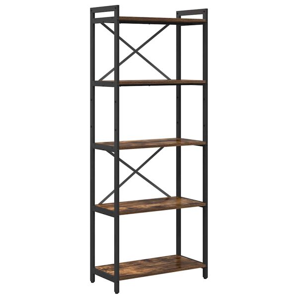 vidaXL &Rho;ά&phi;&iota; &Beta;&iota;&beta;&lambda;ί&omega;&nu; &Kappa;&alpha;&pi;&nu;&iota;&sigma;&tau;ό &Delta;&rho;ύ&sigmaf; 60 x 30 x 155 &epsilon;&kappa; &Epsilon;&pi;&epsilon;&xi;&epsilon;&rho;&gamma;&alpha;&sigma;&mu;έ&nu;&omicron; &xi;ύ&lambda;&omicron;