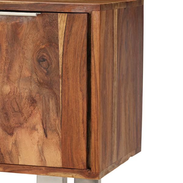 vidaXL Έπιπλο Τηλεόρασης Μελί 118 x 30 x 40 εκ. Μασίφ Ξύλο Ακακίας