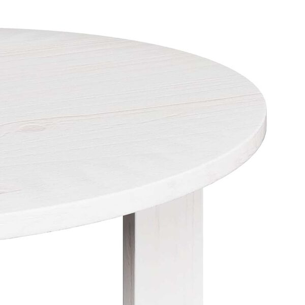 vidaXL Τραπεζάκι σαλονιού 2 pcs Λευκό 47.5 x 47.5 x 27 εκ.