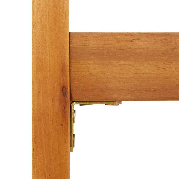 vidaXL Καρέκλες Κήπου 2 τεμ. 50x53x80 εκ. από Μασίφ Ξύλο Ακακίας