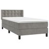 vidaXL &Kappa;&rho;&epsilon;&beta;ά&tau;&iota; Boxspring &mu;&epsilon; &Sigma;&tau;&rho;ώ&mu;&alpha; &Alpha;&nu;&omicron;&iota;&chi;&tau;ό &Gamma;&kappa;&rho;&iota; 90x200 &epsilon;&kappa;. &Beta;&epsilon;&lambda;&omicron;ύ&delta;&iota;&nu;&omicron;
