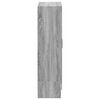 vidaXL Βιβλιοθήκη Γκρι Sonoma 82,5 x 30,5 x 115 εκ. Επεξεργασμένο Ξύλο