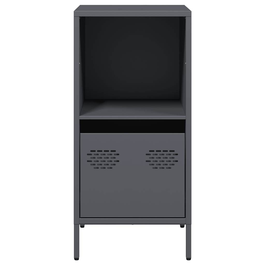 vidaXL Ντουλάπι Ανθρακί 35x39x73,5 εκ. από Χάλυβα Ψυχρής Έλασης