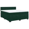 vidaXL &Kappa;&rho;&epsilon;&beta;ά&tau;&iota; Boxspring &mu;&epsilon; &Sigma;&tau;&rho;ώ&mu;&alpha; &Sigma;&kappa;&omicron;ύ&rho;&omicron; &Pi;&rho;ά&sigma;&iota;&nu;&omicron; 200x200&epsilon;&kappa;. &Beta;&epsilon;&lambda;&omicron;ύ&delta;&iota;&nu;&omicron;
