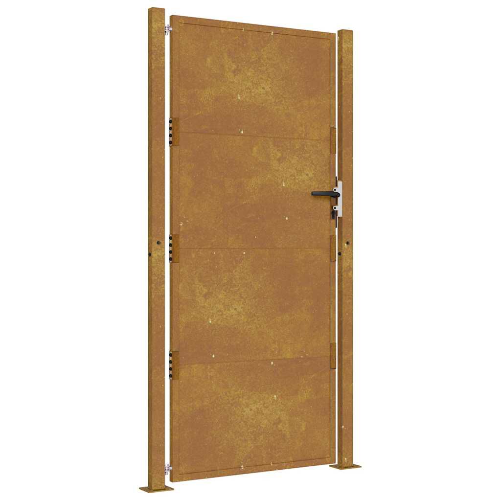 vidaXL Πύλη Κήπου 105 x 180 εκ. από Ατσάλι Corten