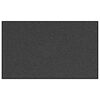 vidaXL Χαλάκι Εξώπορτας Άλλο Ανθρακί και Μαύρο 90 x 150 cm