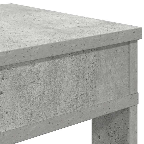 vidaXL Ράφι παπουτσιών σκυρόδεμα δρυς 80x30x98 cm Κατασκευασμένο ξύλο