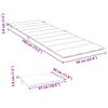 vidaXL Μαξιλάρι Ξαπλώστρας Ανθρακί 186x58x4 εκ. Ύφασμα