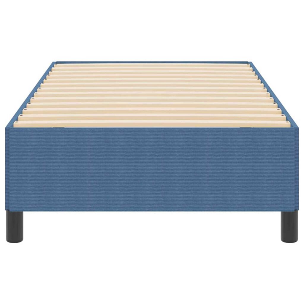 vidaXL Σκελετός Κρεβατιού Μπλε 80 x 200 cm Βελούδο