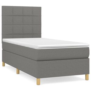 vidaXL &Kappa;&rho;&epsilon;&beta;ά&tau;&iota; Boxspring &mu;&epsilon; &Sigma;&tau;&rho;ώ&mu;&alpha; &Sigma;&kappa;&omicron;ύ&rho;&omicron; &Gamma;&kappa;&rho;&iota; 80x200 &epsilon;&kappa;. &Upsilon;&phi;&alpha;&sigma;&mu;ά&tau;&iota;&nu;&omicron;