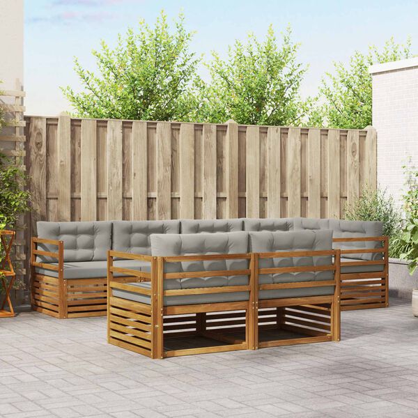 vidaXL &Sigma;&epsilon;&iota;&rho;ά &Kappa;&alpha;&nu;&alpha;&pi;έ &Epsilon;&xi;&omega;&tau;&epsilon;&rho;&iota;&kappa;&omicron;ύ 7 pcs &Phi;&upsilon;&sigma;&iota;&kappa;ό &kappa;&alpha;&iota; &Alpha;&nu;&omicron;&iota;&chi;&tau;ό &Gamma;&kappa;&rho;&iota;