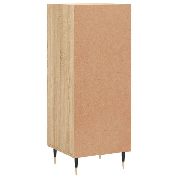 vidaXL Ντουλάπι Sonoma Δρυς 34,5x34x90 εκ. από Επεξεργασμένο Ξύλο