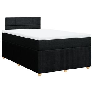 vidaXL &Kappa;&rho;&epsilon;&beta;ά&tau;&iota; Boxspring &mu;&epsilon; &Sigma;&tau;&rho;ώ&mu;&alpha; &Mu;&alpha;ύ&rho;&omicron; 120x190 &epsilon;&kappa;. &Upsilon;&phi;&alpha;&sigma;&mu;ά&tau;&iota;&nu;&omicron;