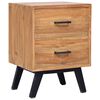 vidaXL Κομοδίνο 40 x 35 x 55 εκ. από Μασίφ Ξύλο Teak