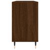 vidaXL Ντουλάπι Μπάνιου Καφέ Δρυς 80 x 33 x 60 εκ. Επεξεργασμένο Ξύλο
