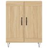 vidaXL Ντουλάπι Sonoma Δρυς 69,5 x 34 x 90 εκ. από Επεξεργασμένο Ξύλο