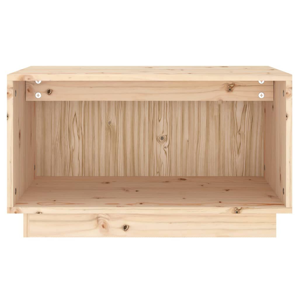 vidaXL Έπιπλο Τηλεόρασης 60 x 35 x 35 εκ. από Μασίφ Ξύλο Πεύκου
