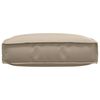 vidaXL Μαξιλάρι παλέτας για κάθισμα Taupe 60 x 60 x 12 cm