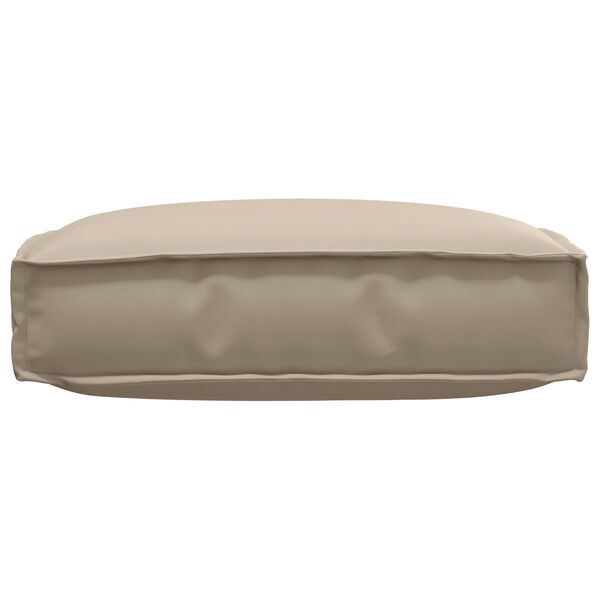 vidaXL Μαξιλάρι παλέτας για κάθισμα Taupe 60 x 60 x 12 cm