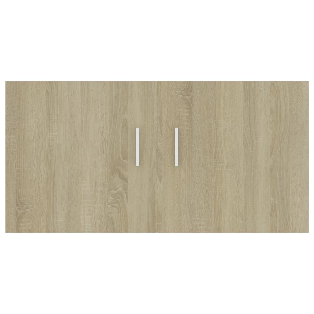 vidaXL Ντουλάπι Επιτοίχιο Sonoma Δρυς 80 x 39 x 40 εκ. από Επεξ. Ξύλο