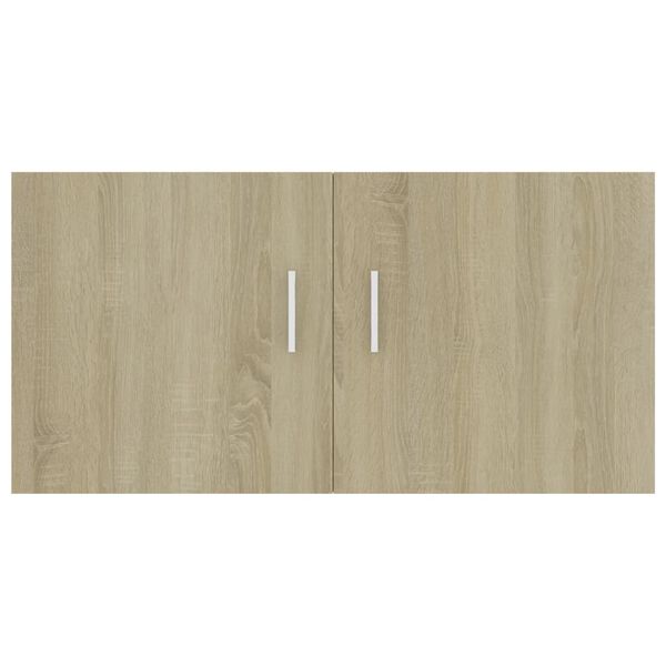 vidaXL Ντουλάπι Επιτοίχιο Sonoma Δρυς 80 x 39 x 40 εκ. από Επεξ. Ξύλο