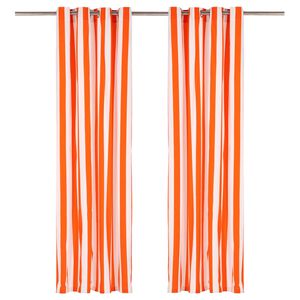 vidaXL &Sigma;&epsilon;&tau; &kappa;&omicron;&upsilon;&rho;&tau;&iota;&nu;ώ&nu; &Rho;&iota;&gamma;έ 2 pcs &Pi;&omicron;&rho;&tau;&omicron;&kappa;&alpha;&lambda;ί 140 x 225&epsilon;&kappa;.