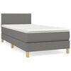 vidaXL &Kappa;&rho;&epsilon;&beta;ά&tau;&iota; Boxspring &mu;&epsilon; &Sigma;&tau;&rho;ώ&mu;&alpha; &Sigma;&kappa;&omicron;ύ&rho;&omicron; &Gamma;&kappa;&rho;&iota; 90x190 &epsilon;&kappa;. &Upsilon;&phi;&alpha;&sigma;&mu;ά&tau;&iota;&nu;&omicron;