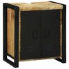 vidaXL Ντουλάπα Νιπτήρα Καφέ 55 x 35 x 60 εκ. Μασίφ ξύλο μάνγκο