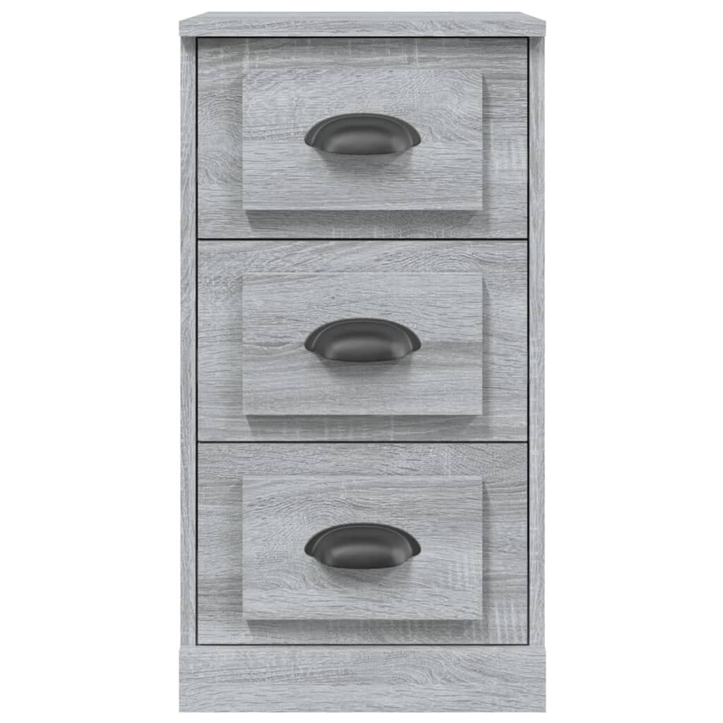 vidaXL Συρταριέρα Γκρι Sonoma 36 x 35,5 x 67,5 εκ. Επεξεργασμένο Ξύλο