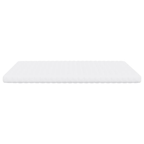 vidaXL Στρώμα Αφρού 7 Ζωνών Σκληρότητα 20 ILD Λευκό 160 x 200 εκ.
