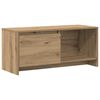 vidaXL &Sigma;&epsilon;&tau; &epsilon;&pi;ί&pi;&lambda;&omicron;&upsilon; &tau;&eta;&lambda;&epsilon;ό&rho;&alpha;&sigma;&eta;&sigmaf; 90 x 35 x 40 &epsilon;&kappa;. Artisan Oak